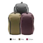 Peak Design Everyday Backpack Zip 15L, Eclipse, 270-Degree Zip, Dual Side Pockets, FlexFold Dividers, Fits 15" Laptop, For Camera Carry, Daily Commutes or Travel, Versatile Backpack for Men and Women