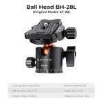K&F Concept 94 Inch Camera Tripods 4 Section Ultra High Aluminum Professional Detachable Monopod Tripod with 360 Degree Ball Head Quick Release Plate for DSLR SLR Cameras T254A8+BH-28L (SA254T1)