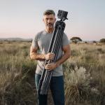 FANAUE Aluminum Alloy Tripod with High Strength Structure,Durable,Adjustable,360° Rotation Ball Mount,Shooting, Hunting & Outdoor Activities