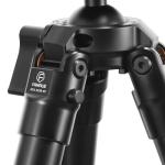 FANAUE Aluminum Alloy Tripod with High Strength Structure,Durable,Adjustable,360° Rotation Ball Mount,Shooting, Hunting & Outdoor Activities