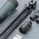 FANAUE Aluminum Alloy Tripod with High Strength Structure,Durable,Adjustable,360° Rotation Ball Mount,Shooting, Hunting & Outdoor Activities