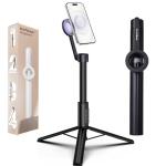KraftGeek Magnetic Phone Tripod for iPhone MagSafe, 64" Selfie Stick Cell Phone Tirpod Stand for Video Recording, Vlogging & Content Creation