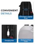 BAGSMART Small Camera Bag for DSLR, Waterproof Camera Backpacks for Photographers, Camera Case with 14" Laptop Compartment, Black