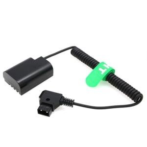 HangTon Dummy Battery DMW-DCC12 for Panasonic DMC-GH5 GH4 GH3 DSLR Camera, DMW-BLF19 Replacement (Coiled)