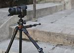 Vanguard VEO 235AB Aluminum Travel Tripod with Ball Head for Sony, Nikon, Canon, Fujifilm Mirrorless, Compact System Camera (CSC), DSLR