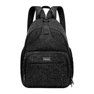 MOSISO Camera Bag Sling Backpack,DSLR/SLR/Mirrorless Photography Camera Case Crossbody Shoulder Bag with Tripod Holder&Rain Cover&Shoulder Straps Compatible with Canon/Nikon/Sony, Black