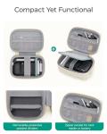 BAGSMART Digital Camera Case, Protective Puffy Camera Case with 2 Carrying Ways, Lightweight & Waterproof Small Camera Bag for Canon PowerShot G7X Mark II/III/Sony DSCW800/DSCW830 - Black