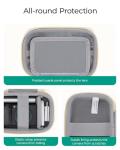 BAGSMART Digital Camera Case, Protective Puffy Camera Case with 2 Carrying Ways, Lightweight & Waterproof Small Camera Bag for Canon PowerShot G7X Mark II/III/Sony DSCW800/DSCW830 - Black
