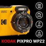 KODAK PIXPRO WPZ2 Rugged Waterproof Shockproof Dustproof WiFi Digital Camera 16MP 4X Optical Zoom 1080P Full HD Video Vlogging Camera 2.7" LCD (Yellow)