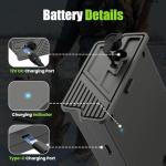 New Reveal Camera Battery Pack Compatible with Camera Reveal Ultra, X Gen 3.0, Pro 3.0, X, X Pro, X Gen 2.0, XB, SK Replacement Rechargeable Extend Battery Upgraded 2.0