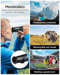 APEXEL 30X HD Telephoto Lens for iPhone Pro Max/Samsung/Android | High Power Zoom Camera Lens with Tripod Mount, Universal Smartphone Compatibility