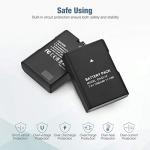 Magolin EN-EL14 EN EL14A Battery 2-Pack 1500mAh Li-ion Batteries Compatible with Nikon D3100 D3200 D3300 D3400 D3500 D5100 D5200 D5300 D5500 D5600 DF Coolpix P7000 P7100 P7700 P7800