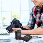 Magolin EN-EL14 EN EL14A Battery 2-Pack 1500mAh Li-ion Batteries Compatible with Nikon D3100 D3200 D3300 D3400 D3500 D5100 D5200 D5300 D5500 D5600 DF Coolpix P7000 P7100 P7700 P7800