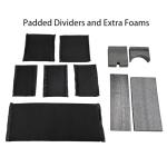 MagicLine Portable Photo Studio Equipment Bag 21.7"x12.6"x10.6",Semi Rigid Sturdy Camera Carrying Case for Studio Strobe Flash Monolight and Accessories