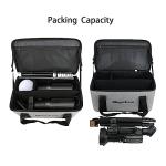 MagicLine Portable Photo Studio Equipment Bag 21.7"x12.6"x10.6",Semi Rigid Sturdy Camera Carrying Case for Studio Strobe Flash Monolight and Accessories