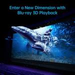 GOOVIS G3 Max XR Head Mounted Display with D4H1 Media Player – 1000'' QHD 2.5K 120Hz Micro-OLED Display, Blu-ray 3D Personal Theater, Compatible with iPhone16/Android/PC/Handhelds/PS5/Blu-ray Players