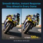 GOOVIS G3 Max XR Head Mounted Display with D4H1 Media Player – 1000'' QHD 2.5K 120Hz Micro-OLED Display, Blu-ray 3D Personal Theater, Compatible with iPhone16/Android/PC/Handhelds/PS5/Blu-ray Players