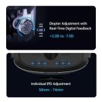 GOOVIS G3 Max XR Head Mounted Display with D4H1 Media Player – 1000'' QHD 2.5K 120Hz Micro-OLED Display, Blu-ray 3D Personal Theater, Compatible with iPhone16/Android/PC/Handhelds/PS5/Blu-ray Players