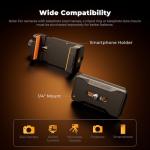 K&F CONCEPT 70" Camera Tripod, Lightweight Travel Tripods for Camera with 360 Degree Ball Head Load Capacity 17.6lbs, Cellphone Clip for Smartphone Live Streaming Vlog K234A3+BH-36