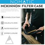 NOMATIC McKinnon Filter Case - Camera Case for Lens Filters - Fits up to 6 82mm Filters - Weather Resistant EVA Foam Tech Pouch