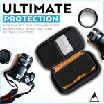NOMATIC McKinnon Filter Case - Camera Case for Lens Filters - Fits up to 6 82mm Filters - Weather Resistant EVA Foam Tech Pouch