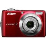 Nikon COOLPIX L24 14 MP Digital Camera with 3.6x NIKKOR Optical Zoom Lens and 3-Inch LCD (Red)
