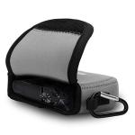 Mega Gear Canon PowerShot G1X Mark III Ultra Light Neoprene Camera Case, with Carabiner, Gray (MG1378)