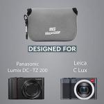 Mega Gear Canon PowerShot G1X Mark III Ultra Light Neoprene Camera Case, with Carabiner, Gray (MG1378)