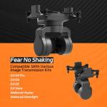 C-20D 2-Axis FPV Camera Gimbal,Pan Tilt Mount,FPV Head Tracking with UART,PWM S.Bus Control Compatible with DJI O4 O3 for Walksnail Runcam&Analog Cameras for RC Car Airplanes Drone (O4 PRO Version)