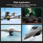 C-20D 2-Axis FPV Camera Gimbal,Pan Tilt Mount,FPV Head Tracking with UART,PWM S.Bus Control Compatible with DJI O4 O3 for Walksnail Runcam&Analog Cameras for RC Car Airplanes Drone (O4 PRO Version)