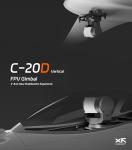 C-20D 2-Axis FPV Camera Gimbal,Pan Tilt Mount,FPV Head Tracking with UART,PWM S.Bus Control Compatible with DJI O4 O3 for Walksnail Runcam&Analog Cameras for RC Car Airplanes Drone (O4 PRO Version)