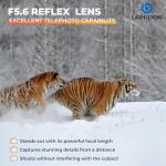 Lightdow 240mm F5.6 Reflex Lens - Telephoto Manual Focus SLR Cameras Lens for Sony Alpha A9 A7R A7S A7 A6500 A6400 A6300 A6000 A5100 A5000 NEX-7 NEX-6 NEX-5T NEX-5R