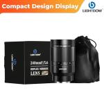 Lightdow 240mm F5.6 Reflex Lens - Telephoto Manual Focus SLR Cameras Lens for Sony Alpha A9 A7R A7S A7 A6500 A6400 A6300 A6000 A5100 A5000 NEX-7 NEX-6 NEX-5T NEX-5R