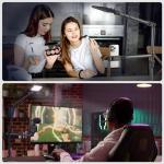 SmallRig Overhead Camera Mount, Camera Desk Mount Stand with Flexible Arm, 360° Rotatable Ball Head, DSLR Boom Arm Tabletop C Clamp for Photography Videography Live Stream - 4456