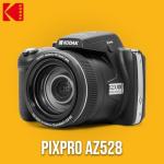 Kodak PIXPRO AZ528 16MP Astro Zoom Digital Camera with 52x Optical Zoom (Black) Bundle with 128GB SD Card and Rechargeable Battery and Charger Kit (3 Items)