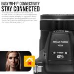 Kodak PIXPRO AZ528 16MP Astro Zoom Digital Camera with 52x Optical Zoom (Black) Bundle with 128GB SD Card and Rechargeable Battery and Charger Kit (3 Items)