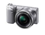 Sony NEX-5TL/S Mirrorless Digital Camera with 16-50mm Power Zoom Lens (Silver)