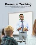 WYRESTORM 4K Webcam with AI Tracking, 120° FOV Wide Angle, Auto Framing, 90fps, 8X Digital Zoom, Dual AI Noise-canceling Mics, Video Conference Room Camera, Zoom Certified, Works for Microsoft Teams