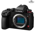 Panasonic LUMIX S1II 6K Digital Camera, Mirrorless Full Frame Camera Hybrid Shooting with 24.1MP, 5.1K 60p Open Gate Video, 15 Stops Dynamic Range, Prores RAW HQ Internal Recording, L-Mount - DC-S1M2