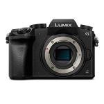 Panasonic LUMIX G7 4K Digital Camera, with LUMIX G VARIO 14-42mm Mega O.I.S. Lens, 16 Megapixel Mirrorless Camera, 3-Inch LCD, DMC-G7KK (Black)