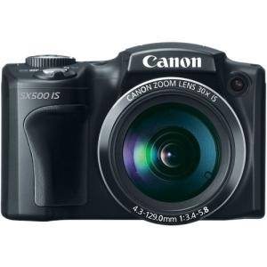 Canon PowerShot SX500 is 16.0 MP Digital Camera with 30x Wide-Angle Optical Image Stabilized Zoom and 3.0-Inch LCD (Black) (Renewed)