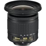Nikon - AF-P DX NIKKOR 10-20mm f/4.5-5.6G VR Wide-Angle Zoom Lens for APS-C F-Mount Cameras (20067) + Filter Kit + Cap Keeper + Cleaning Kit