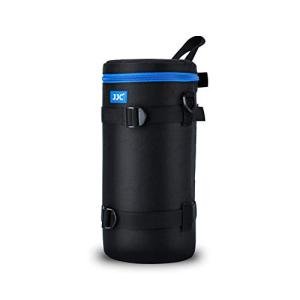 JJC Camera Lens Pouch Case for Canon RF 800mm f11 Tamron SP 150-600mm Sigma 150-600mm 150-500mm Nikon Nikkor AF-S 200-500mm & More, Zipper Polyester Lens Protective Bag Interior Size 4.9x11.4”
