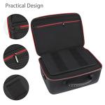 Hard Case with DIY Customizable Foam Inserts, EVA Shock Resistant Outdoor Hard Case for Small Drones, Storage and Transporting SLR Cameras, Digital Video Cameras, Pistols, Portable Speaker And More