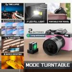 5K Digital Compact Camera for Photography and Video,48MP Vlogging Camera for YouTube with 180° Flip Screen,16X Digital Zoom,52mm Wide Angle & Macro Lens, 2 Batteries, 32GB TF Card