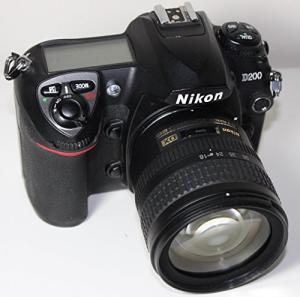 Nikon D200 10.2MP Digital SLR Camera with 18-70mm AF-S DX f/3.5-4.5G IF-ED Nikkor Zoom Lens