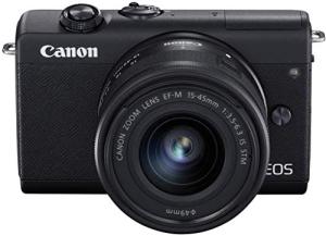 Canon EOS M200 EF-M 15-45mm is STM Kit (Black) (Renewed)