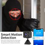 VSTARCAM 3MP Security Camera, Built-in Battery, Low-Light Full-Color Night Vision, Motion Detection, Siren, 2-Way Audio, Remote Viewing, Cloud & SD Card Storage (up to 256GB)