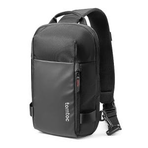 tomtoc 5L Compact Sling Backpack for Men Women, Lightweight Crossbody Shoulder Bag for 11 inch iPad Pro M5/M4, iPad Air M3/M2, 11" iPad A16, Nintendo Switch 2/Rog Xbox Ally X, EDC Daypack - XS Size
