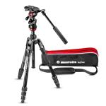 Manfrotto Befree Live Twist, Travel Tripod in Aluminum with Twist Closure, Camera Tripod for DSLR, Mirrorless, Reflex Cameras and Video Cameras, Camera and Video Accessories